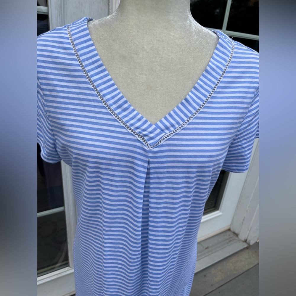 Carole Hickman Cotton Nightgown M - Picture 4 of 9